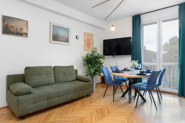 Korzenna 1D Gdańsk | Unique Apartment | Remote Work | Wi-Fi