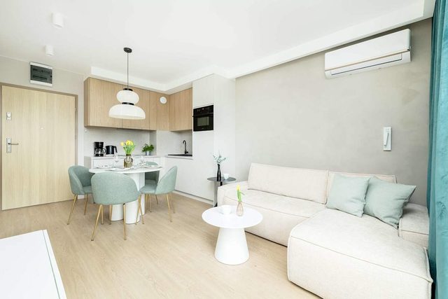 Maczka 31 Kołobrzeg | Stylish Apartment with Air Conditioning | Parking