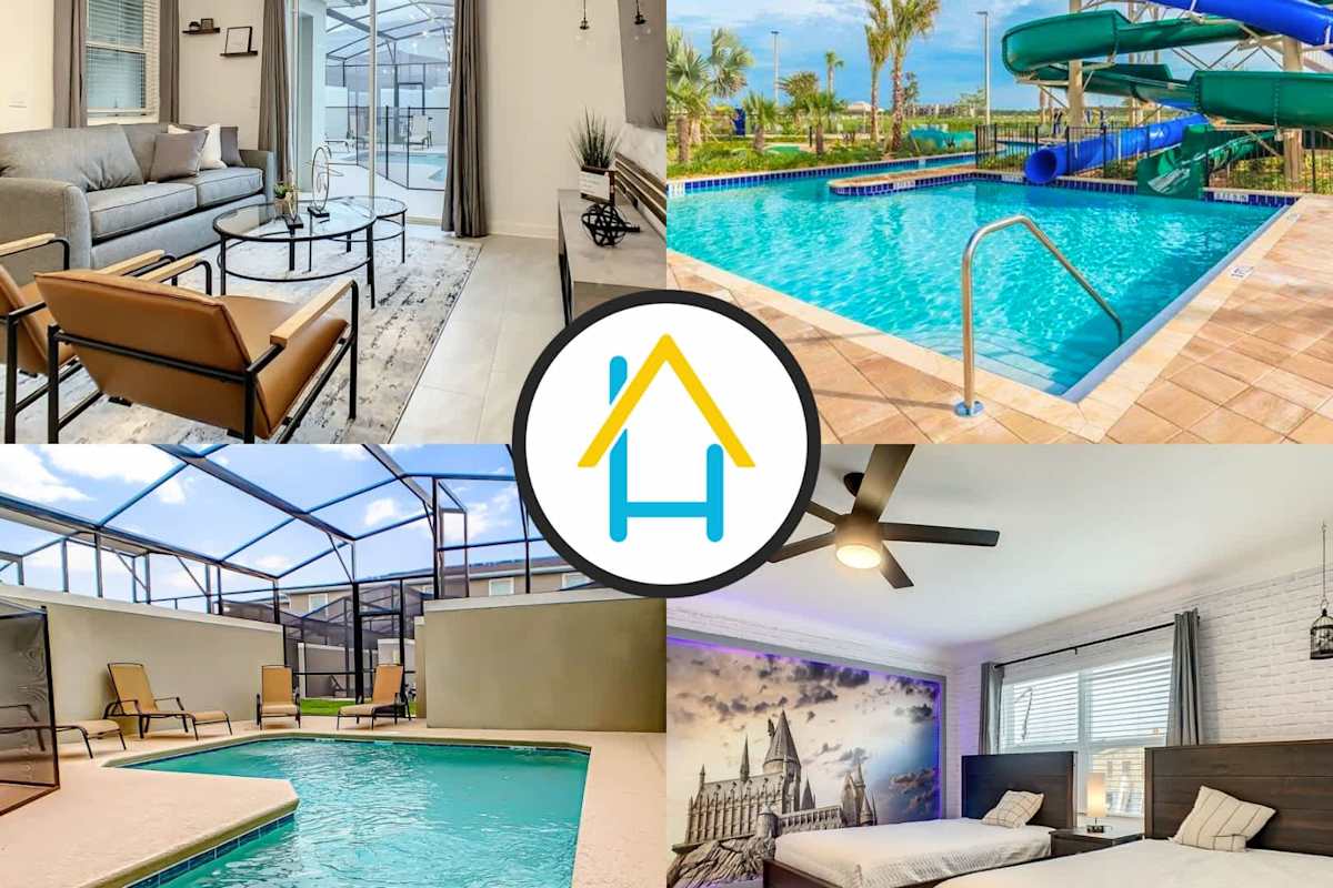 Sunny Family Escape/ Private Pool & Themed Rooms