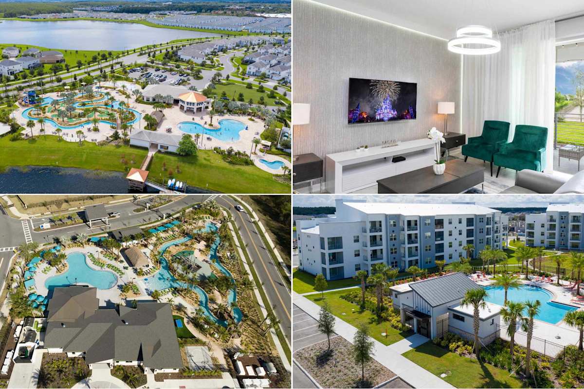 Disney 2BR Condo • Balcony • Sleeps 9