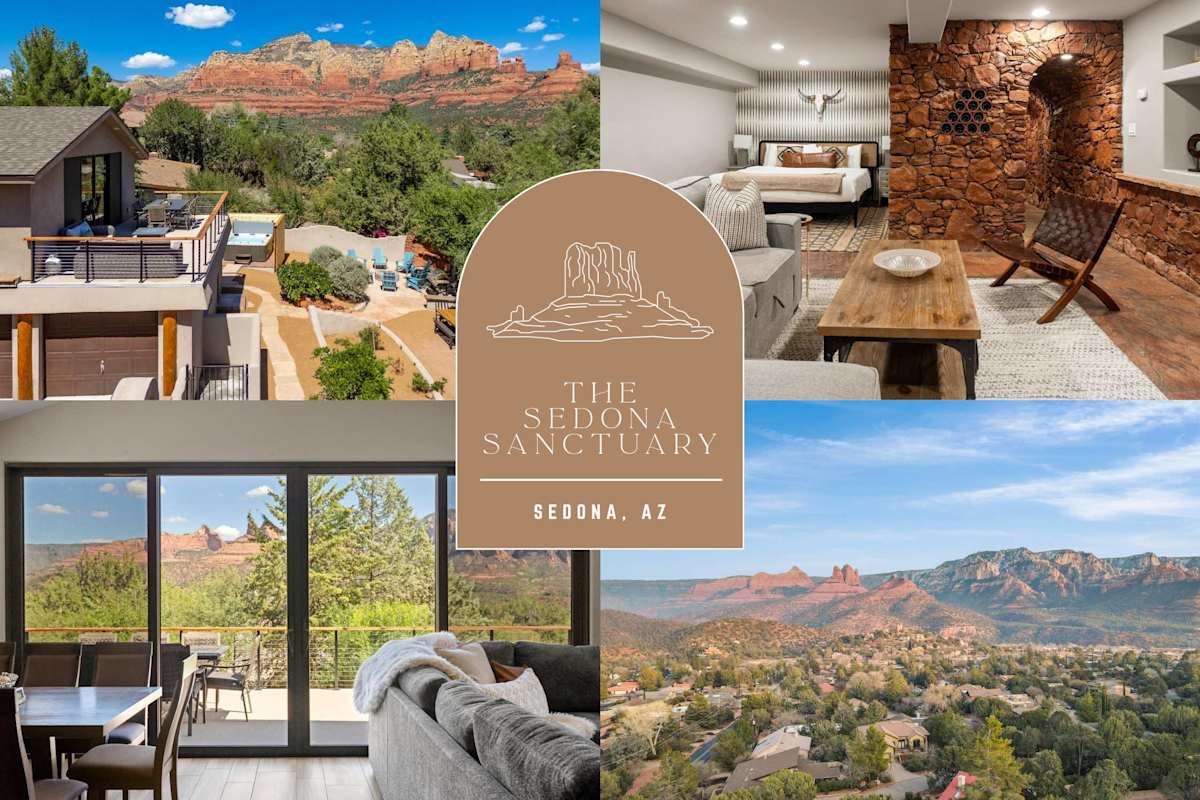 The Sedona Sanctuary: Hot Tub & Unbeatable Views