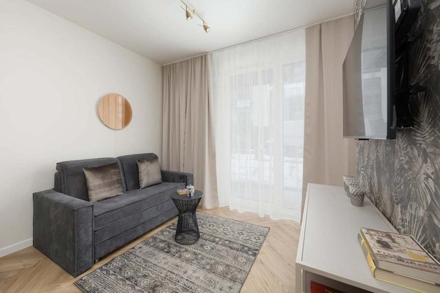 Siennicka 50 Warsaw | Elegant Studio | Underground Parking