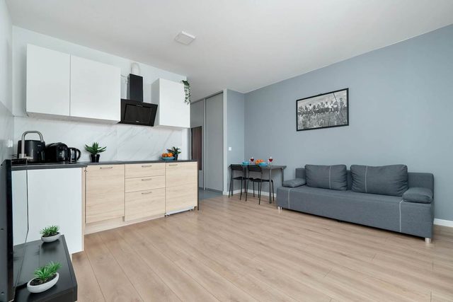 Kopernika 49A Łódź | Comfortable Studio for Two | Close to the Centre | Balcony