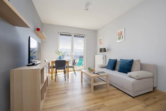 Polki 5 Warsaw | Functional Apartment | Parking | Balcony