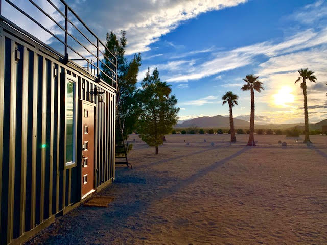Shipping Container Home with Cowboy Pool — Joshua Tree, CA