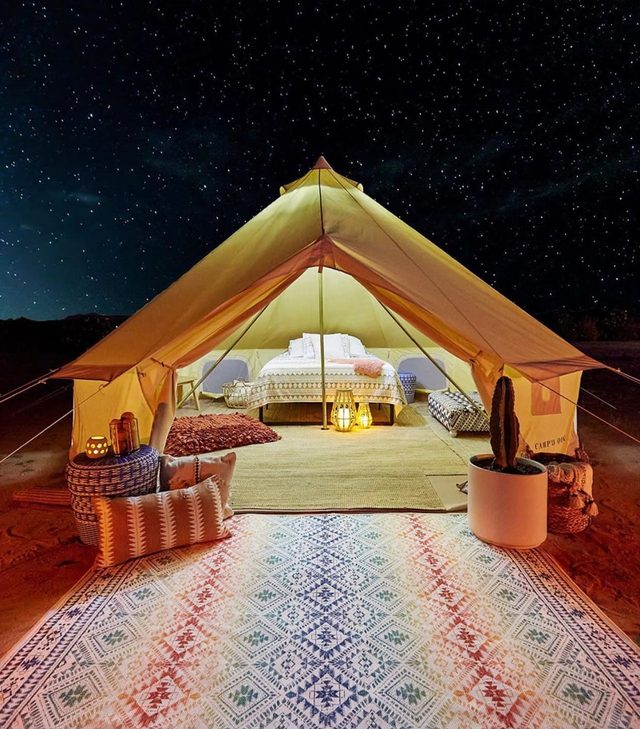 Electric Yurt with Cowboy Pool — Joshua Tree, CA