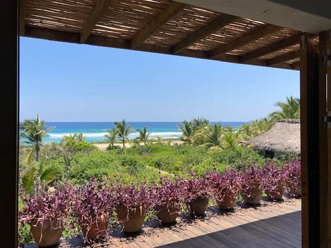 Bungalow Piñas, Puerto Escondido, BeachFront