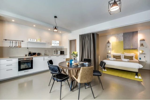 Modern and eclectic 3BD duplex in Le Marais!