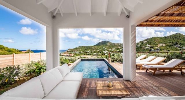 Villa AU PAILLE EN QUEUE – Tranquil Escape with Ocean Views in St. Jean