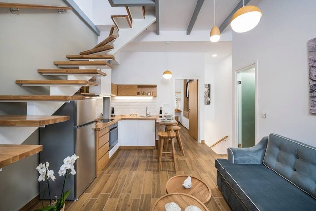 Evlimeni Suites | Maisonette with private veranta
