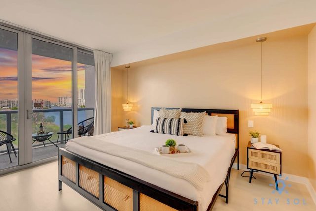 Pool | Apartment w/ Balcony - Gym - Near Beach