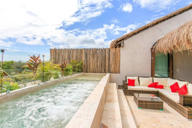 Private Rooftop Pool with Jungle Views & Balcony — Tulum, Quintana Roo