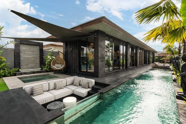 Black Pearl: 2BR Villa w/Jacuzzi & Ricefield View