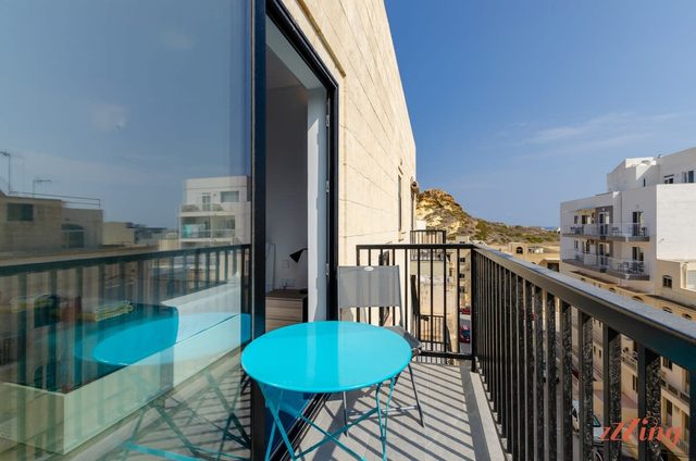 2BR with Distant Sea and Country Views in Gozo