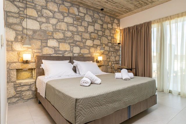 Achatis Apartments with sea view, Ground Triple