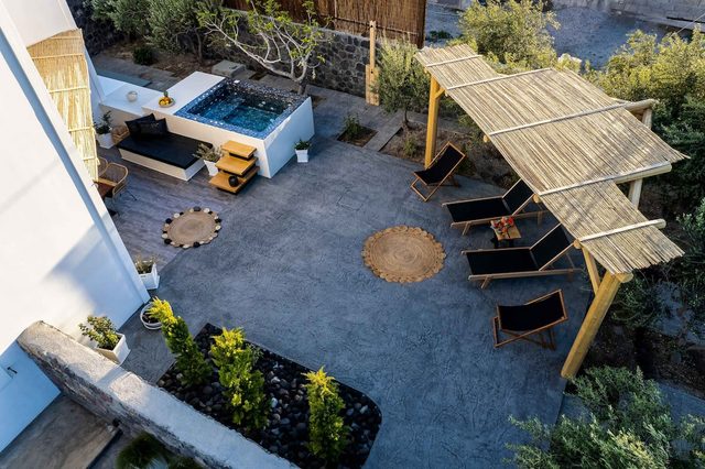 Hot Tub Villa Near Perissa & Perivolos Beaches — Santorini, South Aegean