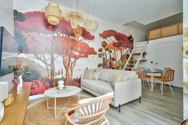 A haven in the heart of the Marais with air conditioning
