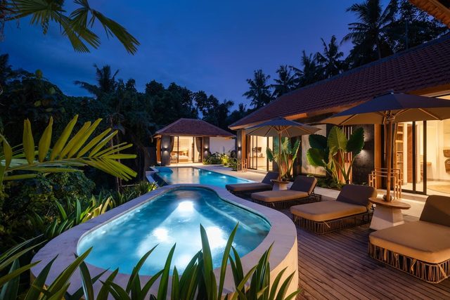 Le Lotus Bleu 3BR Retreat in the Heart of Ubud