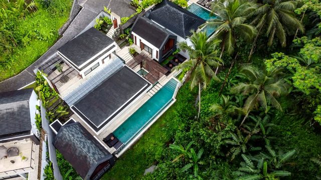 Three Little Birds 3BR Valley View Villa  in Ubud