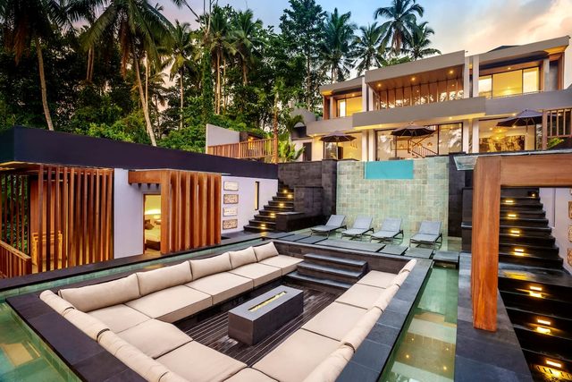 Family Villa 6BR w/Infinity Pool & Swing Near Ubud
