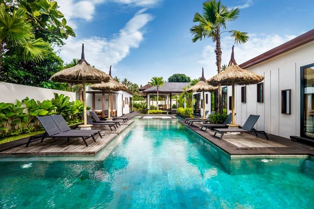 Lagoon 5BR Ubud Family Villa w/Infinity Pool & Spa