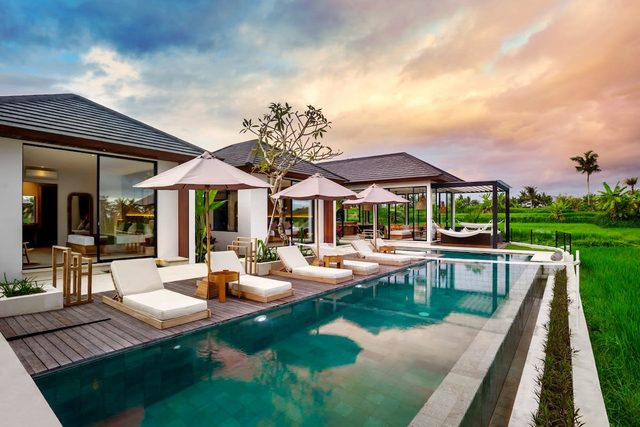 3BR Private Pool Villa | Ricefield View, Ubud