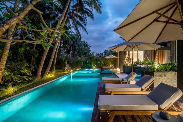 Soleil 4BR Villa with Breezy Jungle View of Ubud