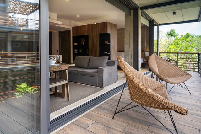 Jungle Apartment with Cenote, Pool and Gym Access