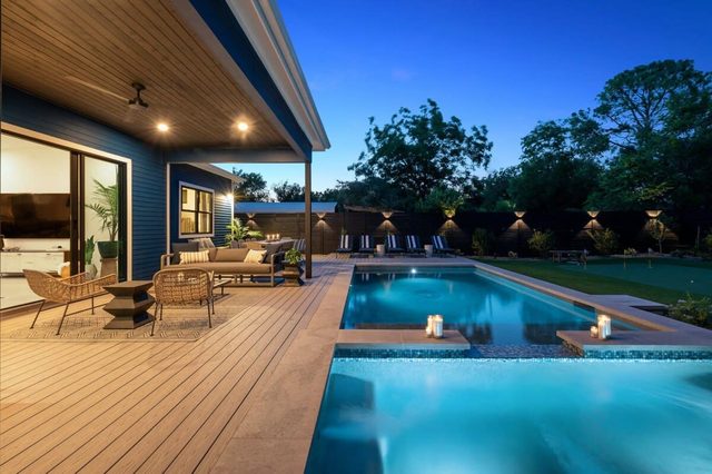 Stylish 7BR Austin Home | Heated Pool & Hot Tub