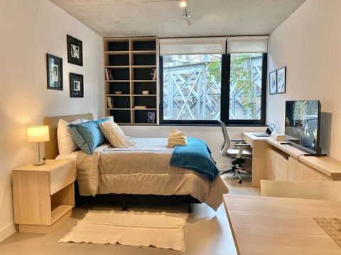 136- Modern Studio in Award-Winning Building, Palermo