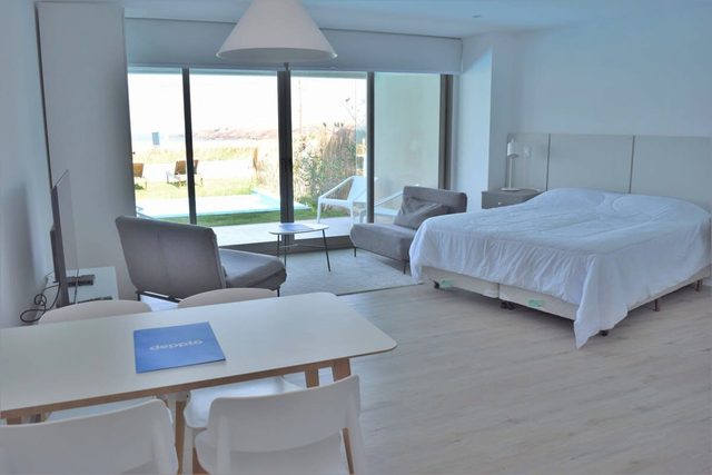 Hermoso studio con vista al mar