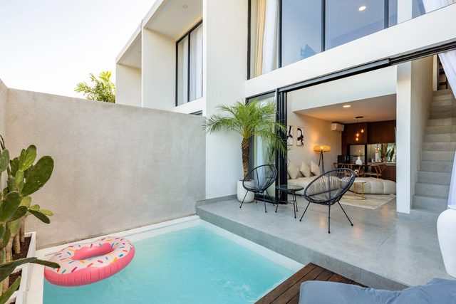 4 mins to beach/Finns/Atlas - 1 Bd LUXE Pool Loft