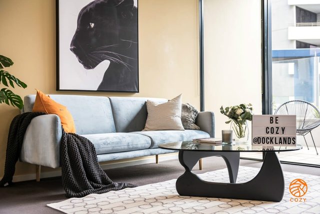 131-Cozy 1 bedroom apartment in Docklands@ Free parking — Docklands, Victoria