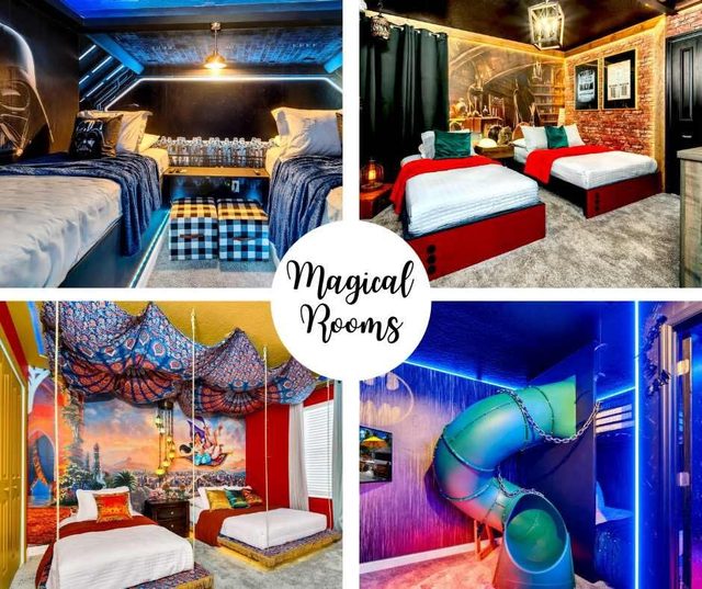 Themed 9BR Disney Home | Theater + Game Room