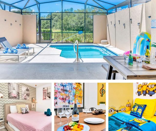 Private Views & Theme Rooms, Perfect for Families! — Davenport, FL