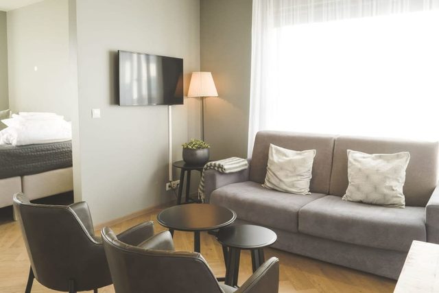 Studio with Balcony for 4 guests in Downtown — Reykjavík, Capital Region