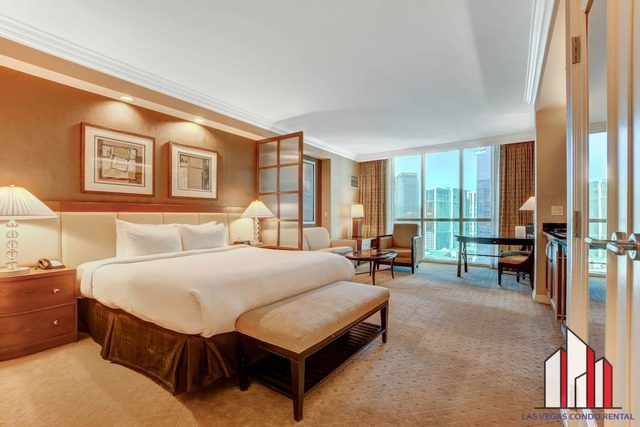 Strip View Jacuzzi Condo w/ Free Pool & Parking