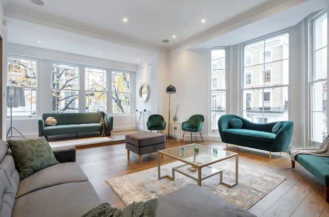 London Chelsea 5BR Beautiful Triplex House — London, England