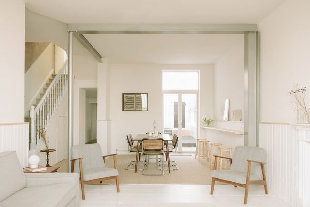 Spacious House, Sea Views Opposite Beach