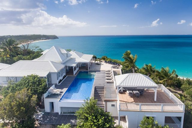 Le Caprice (7 bedrooms) - Villa with panoramic views, beach access and pool, Terres Basses, St. Martin