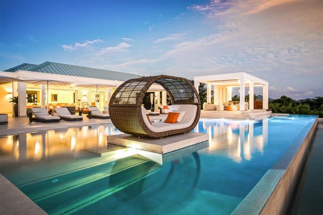 Avanti (5 bedrooms) - Luxury villa with pool, Terres Basses, St. Martin