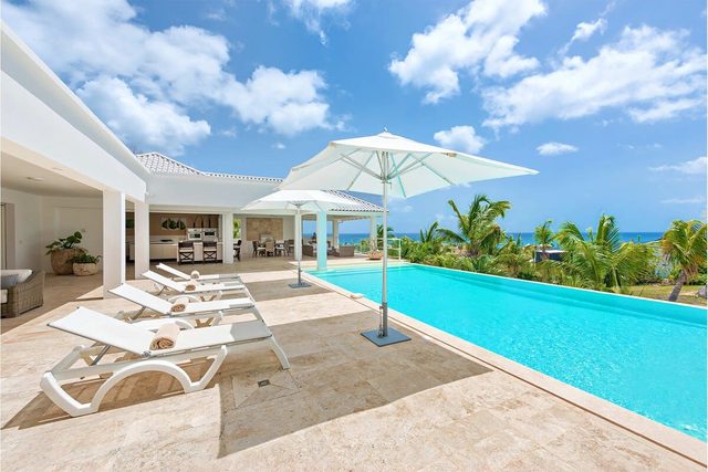 Bamboo (2 bedrooms) - Luxury villa with pool, Terres Basses, St. Martin