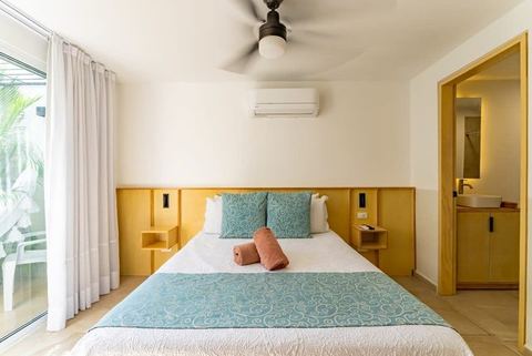 Estudio amplio+Balcón privado+AC — Cancún, Quintana Roo