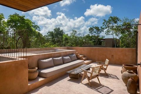 Private Rooftop Plunge Pool - Boho 3BR Home in Secure Kokoon Complex