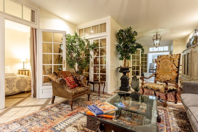 Vivaldi, In Paris' Marais District in an Historic Palace, Artfully Restored 4 Bedroom, 3 Bathroom Ap