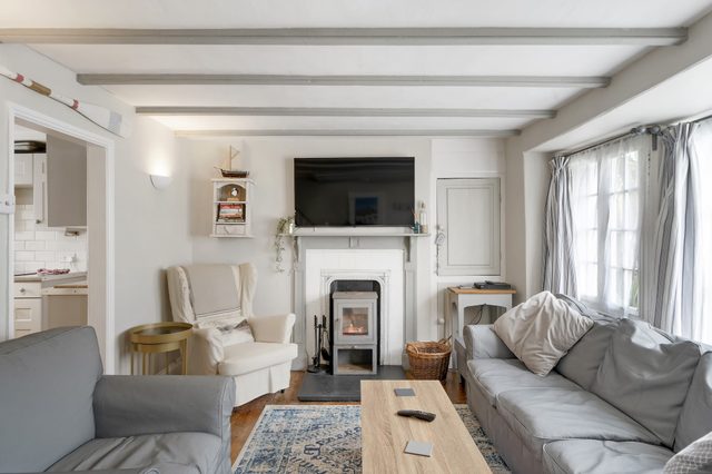 18th Century Cottage with Garden, Central Newquay