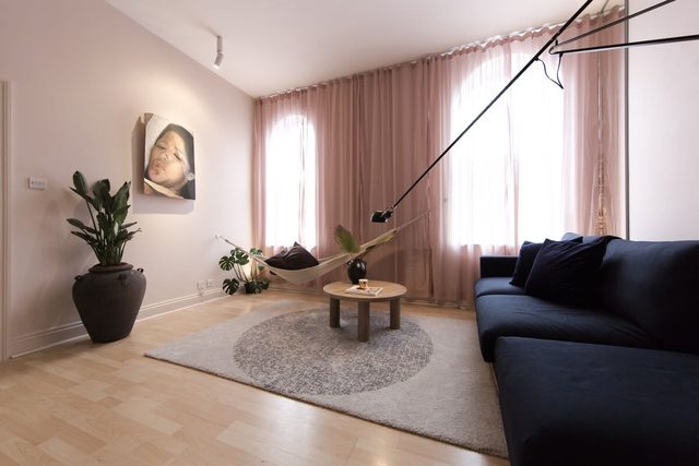 Loft w/ 100” Cinema, Premium Mattress & Hammock