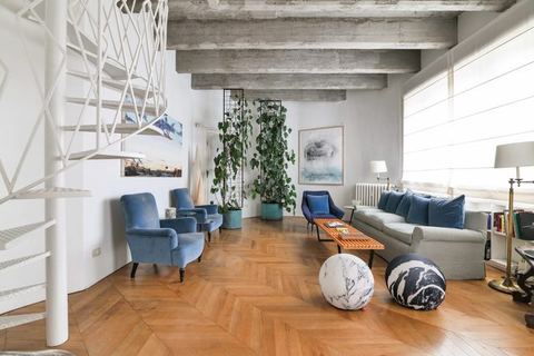 Luxury penthouse in the heart of Brera