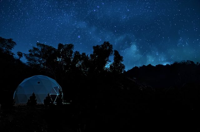 Unique Dome near national parks. Hot Tub, Sauna. — Glendale, UT