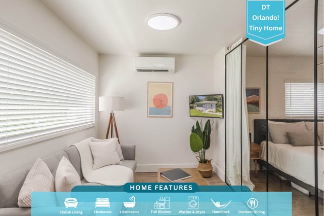 Tiny home near downtown w/ outdoor patio — Orlando, FL